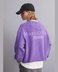 Marc O'Polo Logo-Sweatshirt relaxed Lila