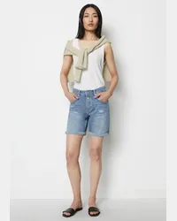 Marc O'Polo Jeansshorts Modell THEDA boyfriend Blau