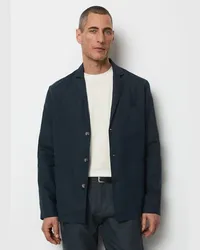 Marc O'Polo Overshirt im Blazer-Stil Blau