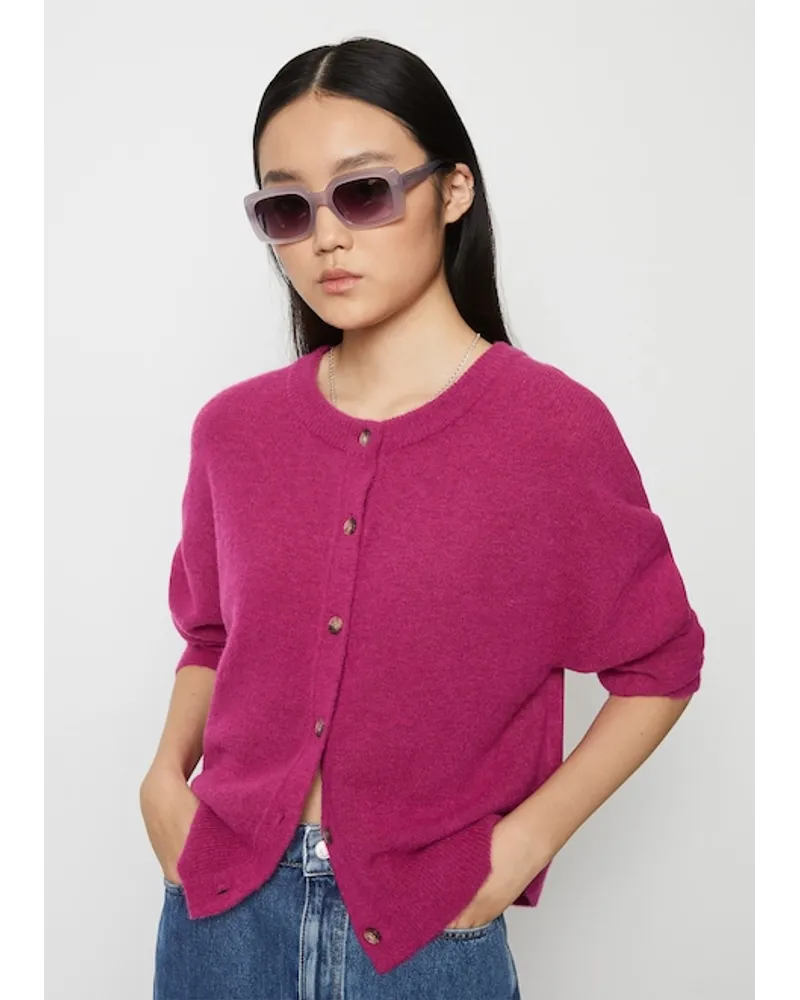 Marc O'Polo Rundhals-Cardigan Rosa