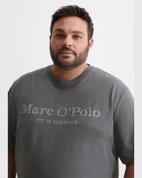 Marc O'Polo Logo-T-Shirt regular Schwarz