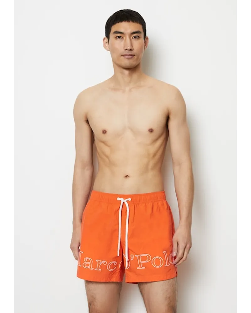 Marc O'Polo Badeshorts Orange