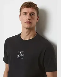 Marc O'Polo T-Shirt regular Schwarz