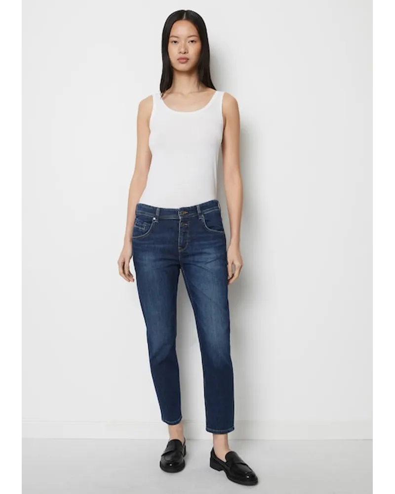 Marc O'Polo Jeans Modell THEDA boyfriend mid waist Blau