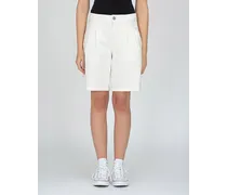 Bermuda-Bundfalten-Shorts