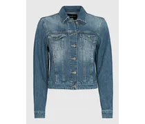Washed-Out Jeansjacke
