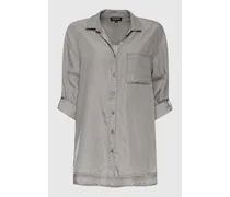 Oversize Hemd im Bleached-Look