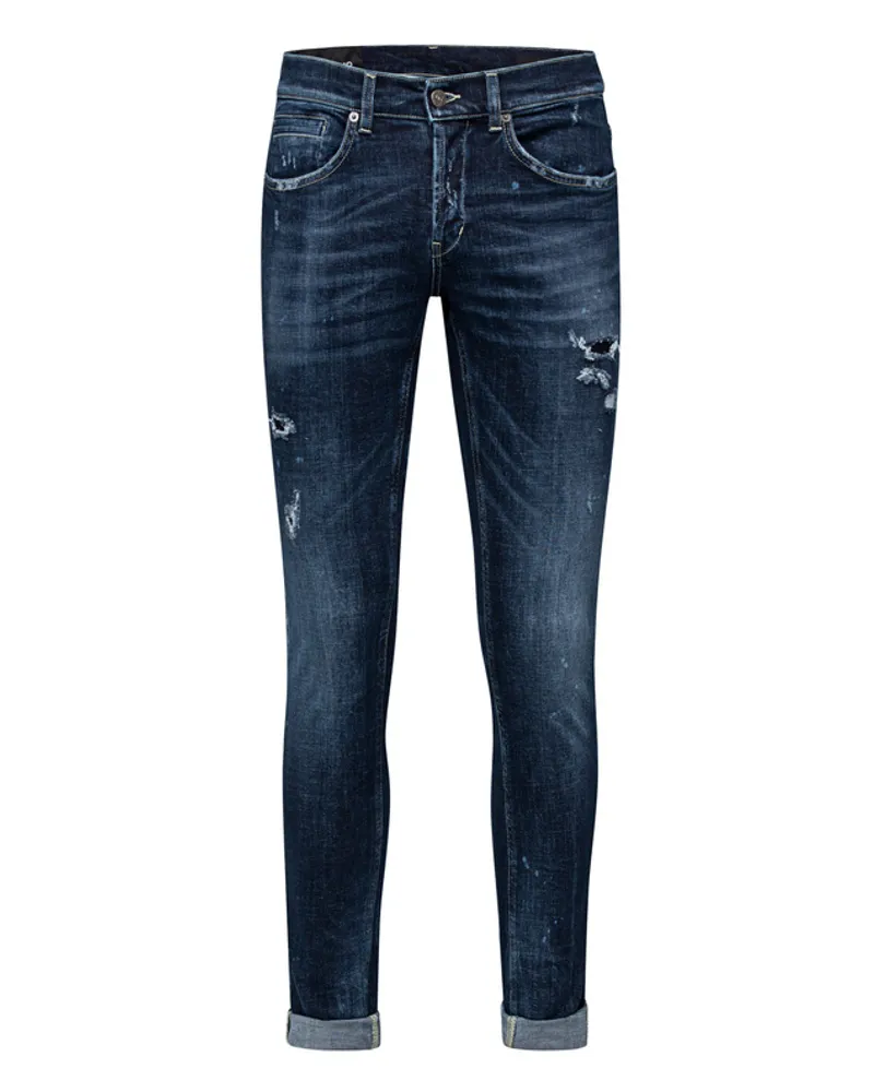 Dondup Destroyed Skinny Jeans Blau