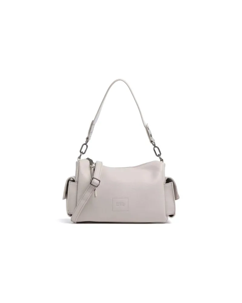 FREDsBRUDER Bestie Schultertasche stein Grau