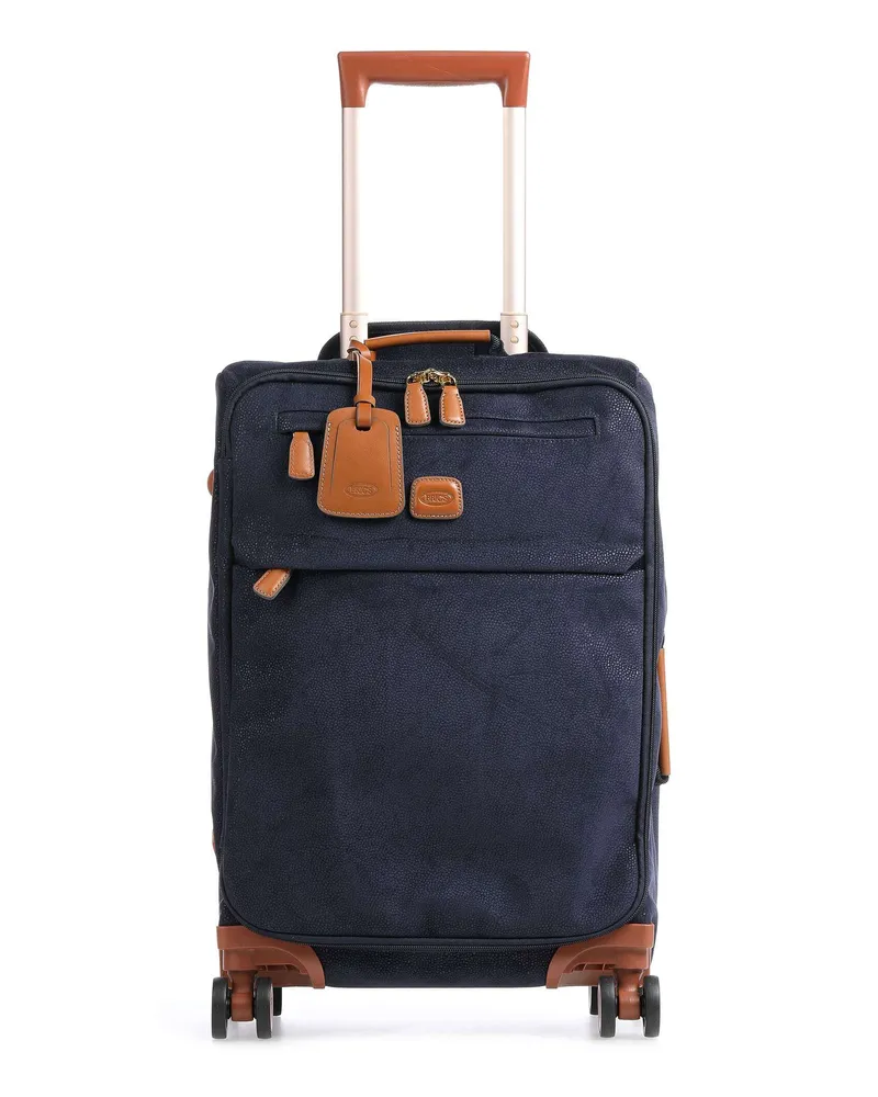 Bric's 4-Rollen Trolley Life in blau Blau