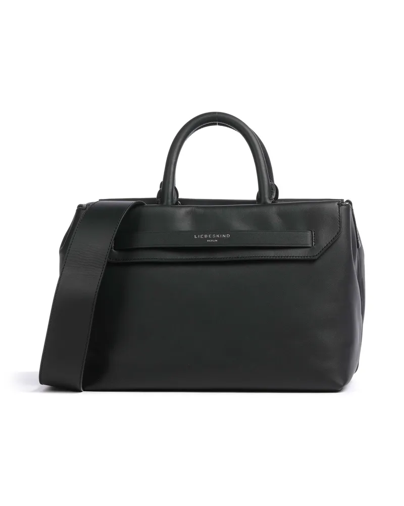 Liebeskind Handtasche Lora Calf Optic M in schwarz Schwarz