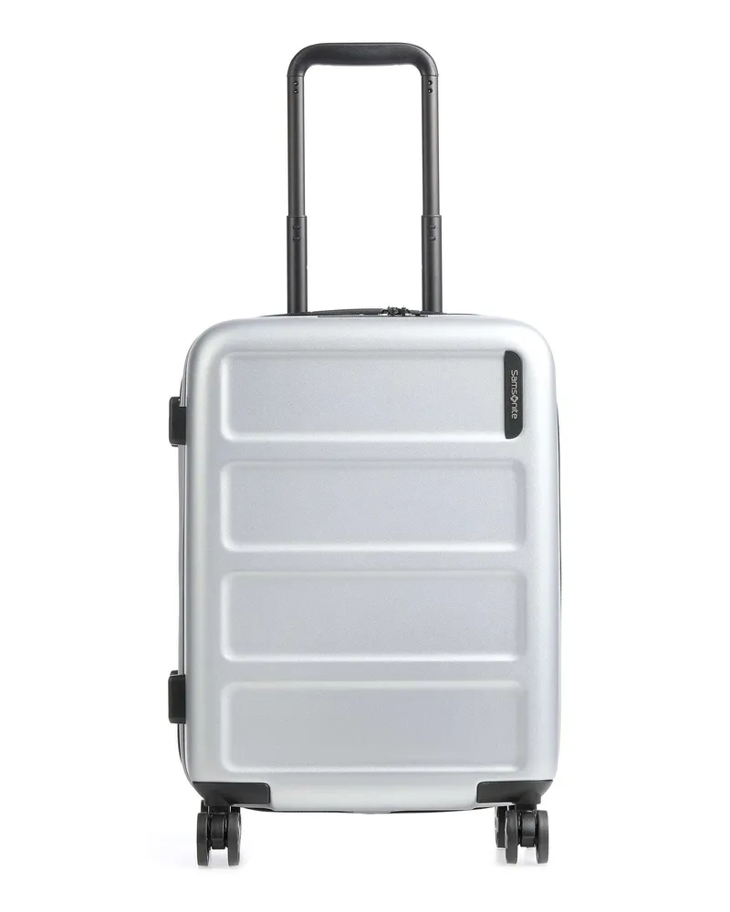 Samsonite 4-Rollen Trolley Quadrix in silber Silber