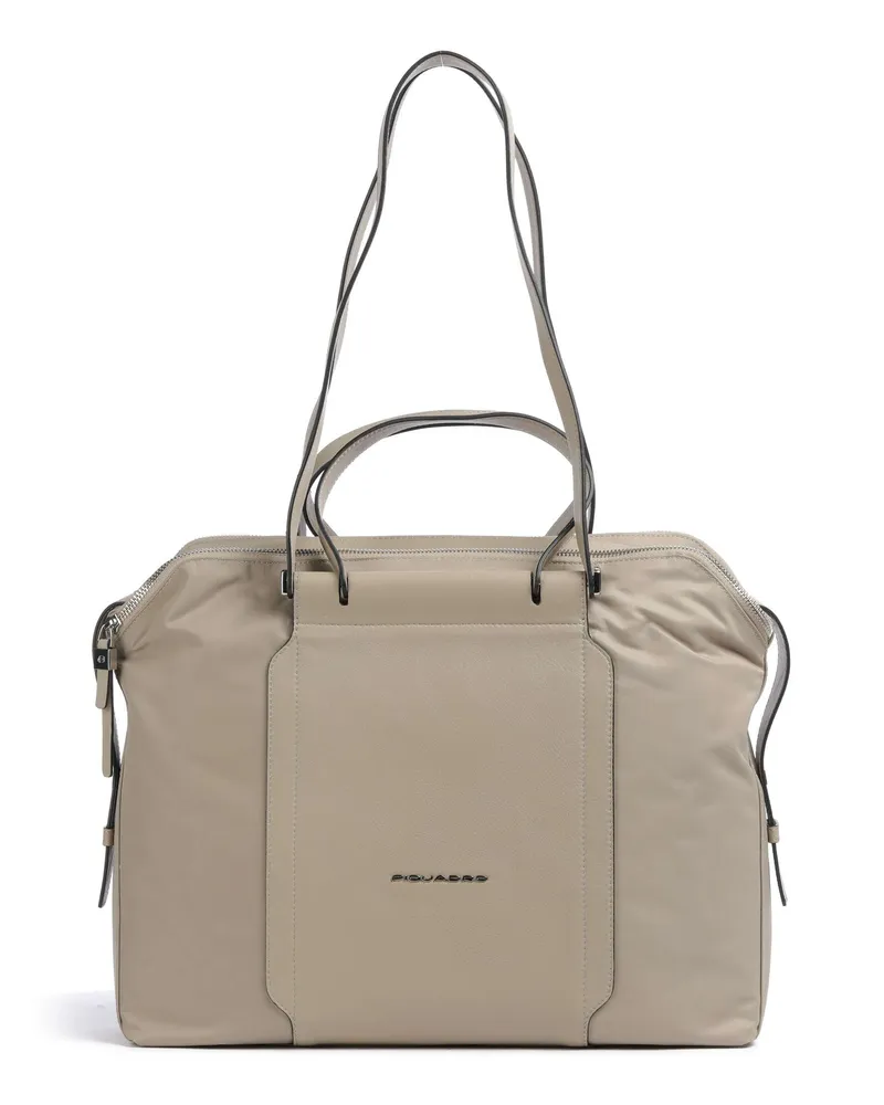 Piquadro Shopper W92T in beige Beige