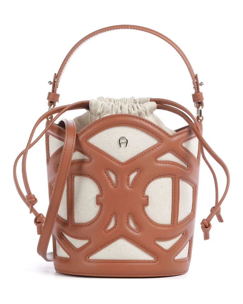 Aigner Bucket bag Azzurra S in braun Braun