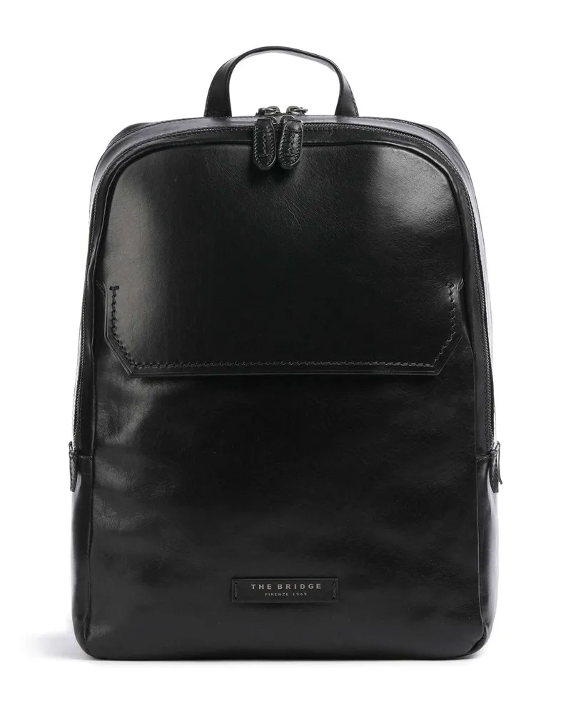 The Bridge Rucksack Williamsburg in schwarz Schwarz