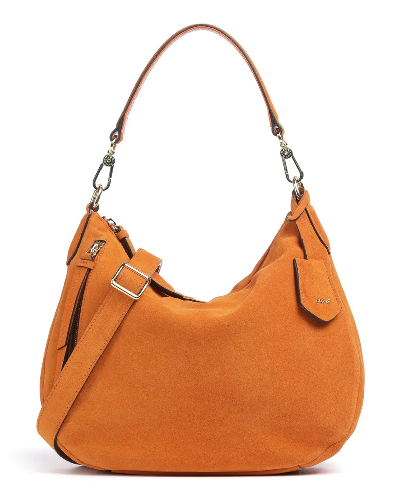 Abro Beuteltasche Suede Juna Small in orange Orange