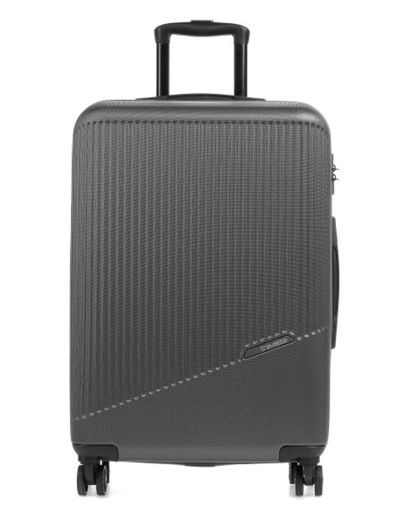 Travelite Bali 4-Rollen Trolley anthrazit Schwarz