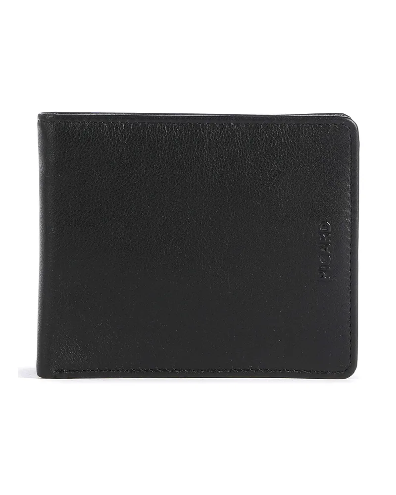 Picard Geldbörse Brooklyn in schwarz Schwarz