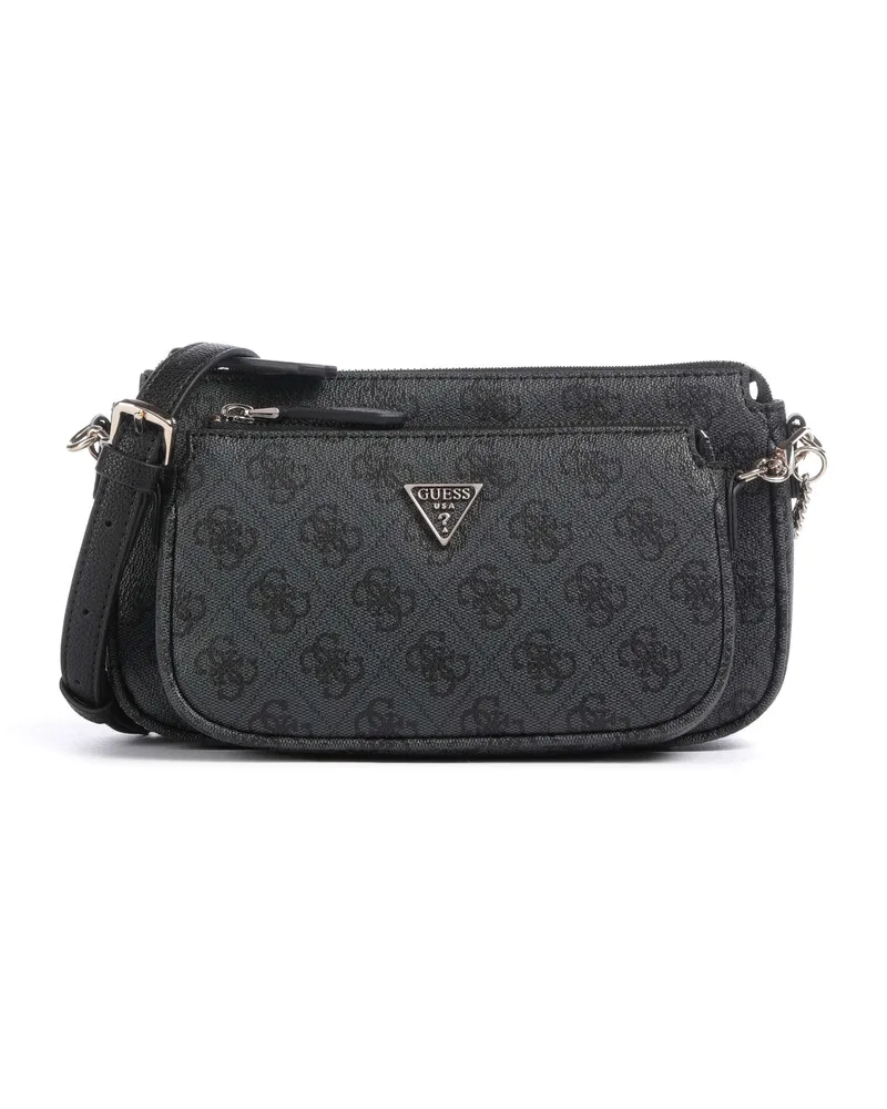 Guess Schultertasche Noelle 4G Logo in grau Grau
