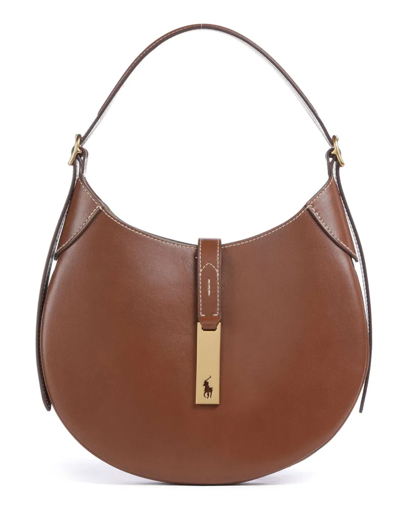 Ralph Lauren Schultertasche ID Collection Small in braun Braun