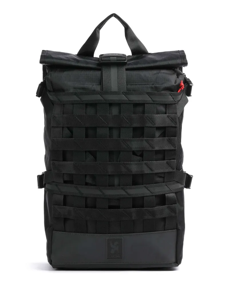 CHROME Rolltop Rucksack Barrage 22L in schwarz Schwarz