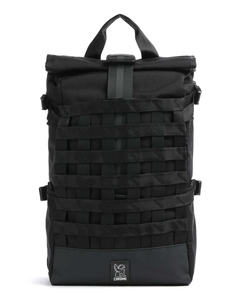 CHROME Rolltop Rucksack Barrage 22L in schwarz Schwarz