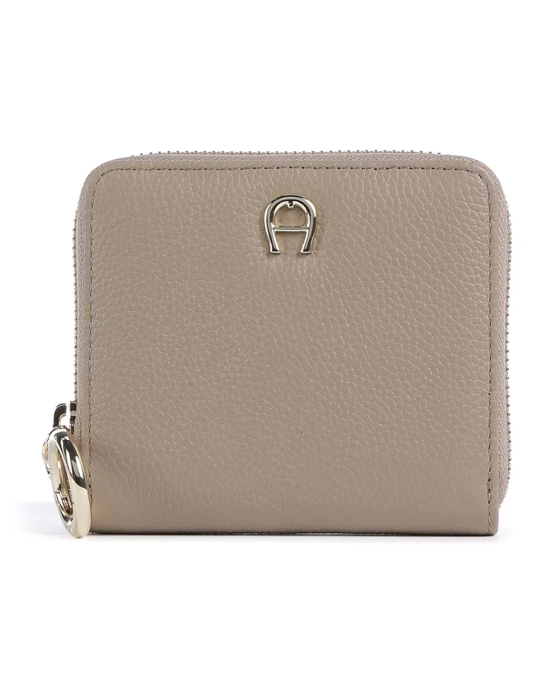 Aigner Geldbörse Zita in grau Grau