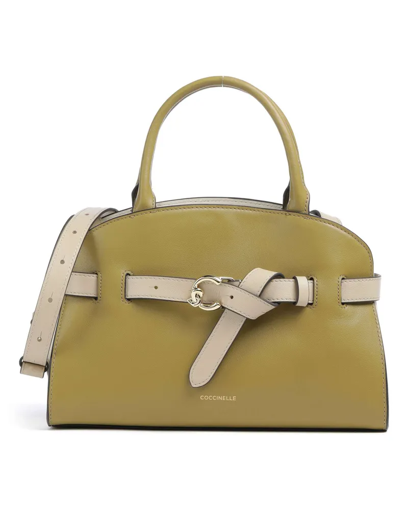 Coccinelle Handtasche Sabine New Tricolor in oliv Oliv