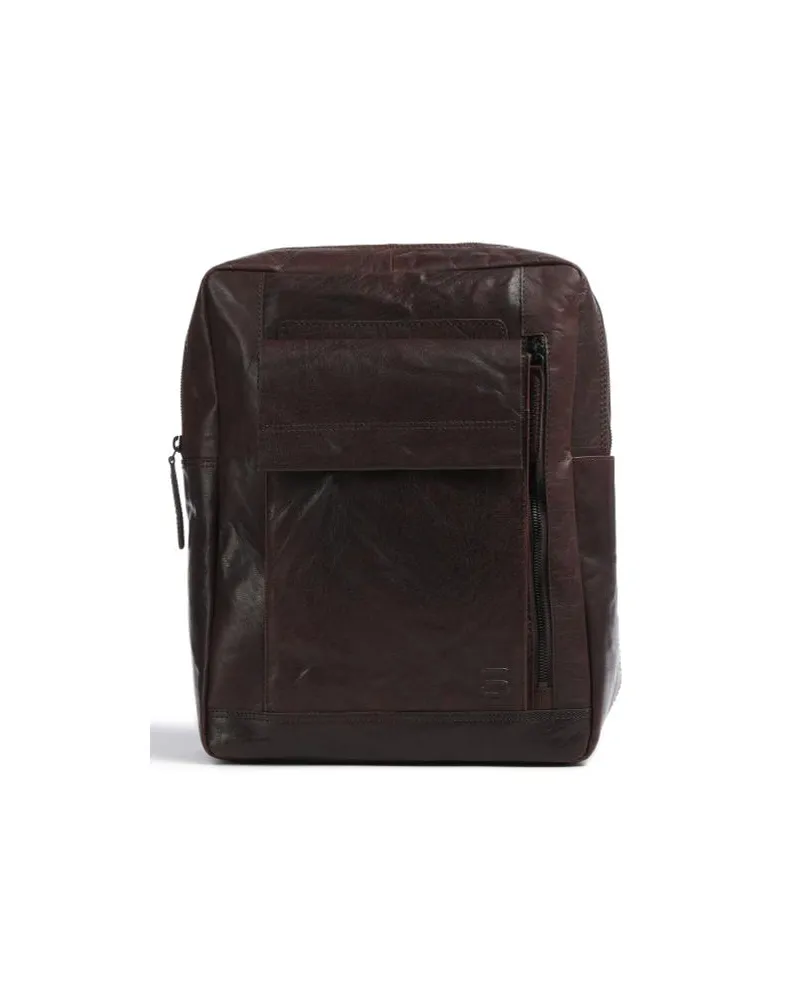 Spikes & Sparrow Bronco Rucksack dunkelbraun Braun