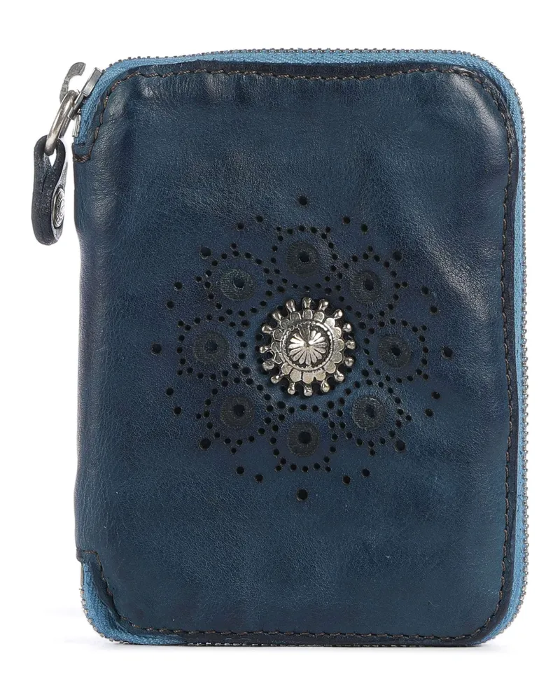 Campomaggi Geldbörse in blau Blau