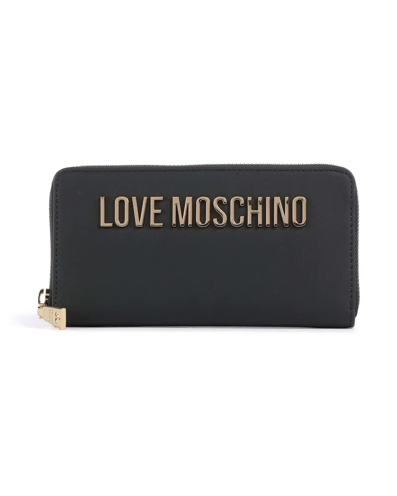 Moschino Geldbörse Bold Love in schwarz Schwarz