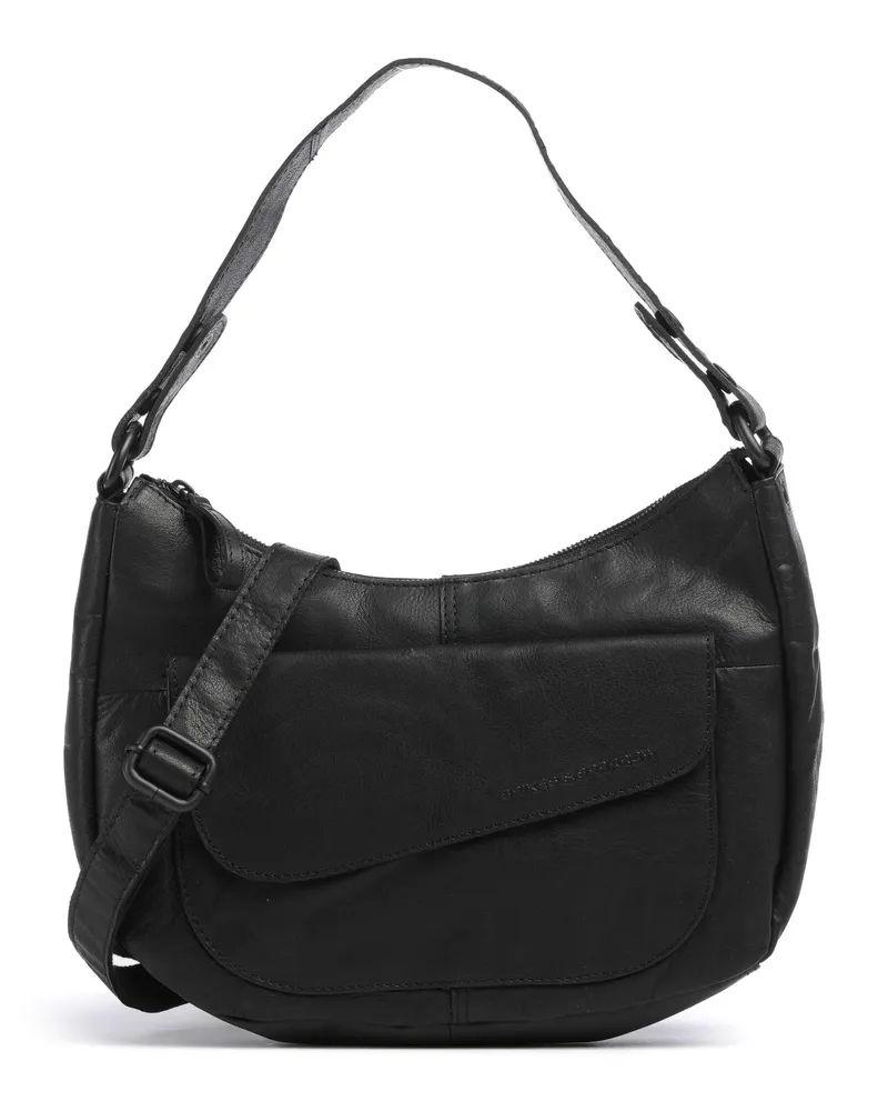 Spikes & Sparrow Beuteltasche Bronco Ida in schwarz Schwarz