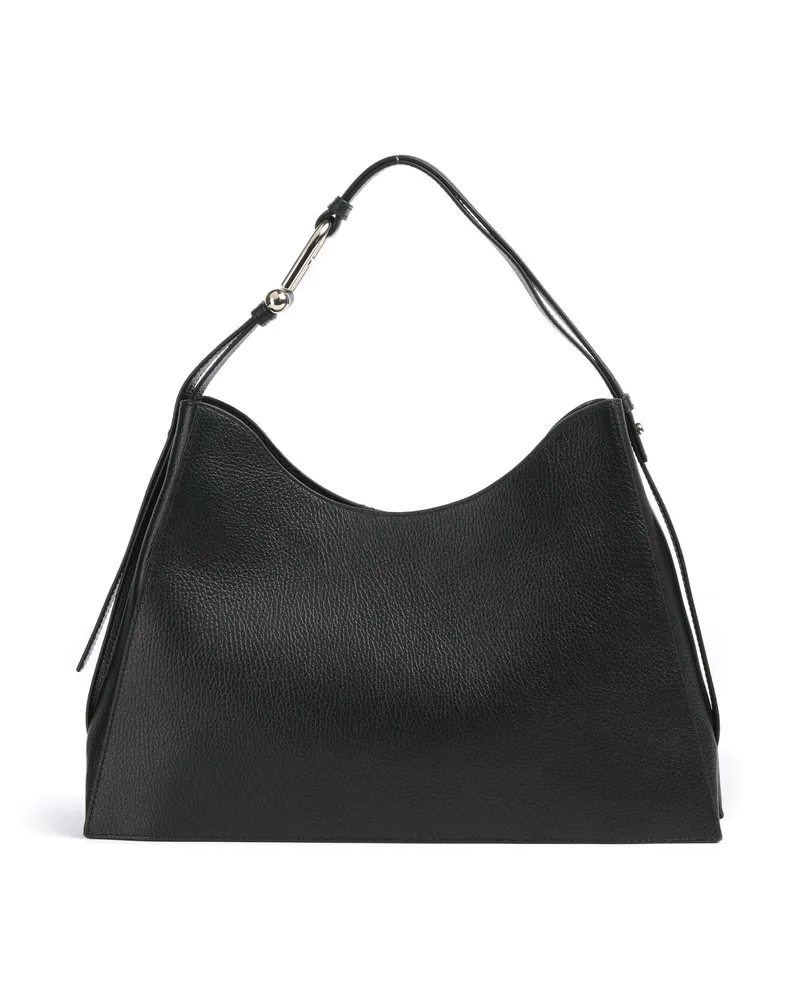 Furla Beuteltasche Nuvola L in schwarz Schwarz