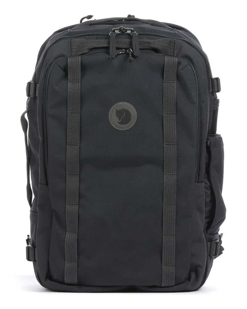 Fjäll Räven Reiserucksack Färden Carry-On in schwarz Schwarz