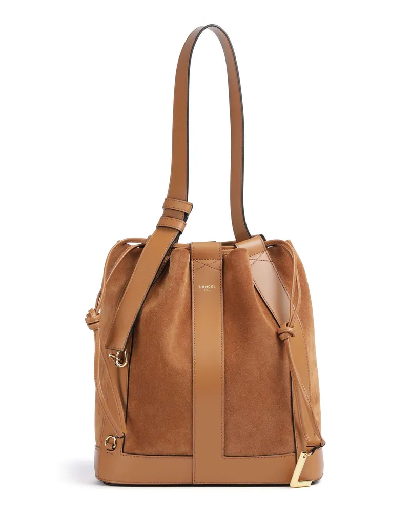 Lancel Bucket bag Elles M in braun Braun