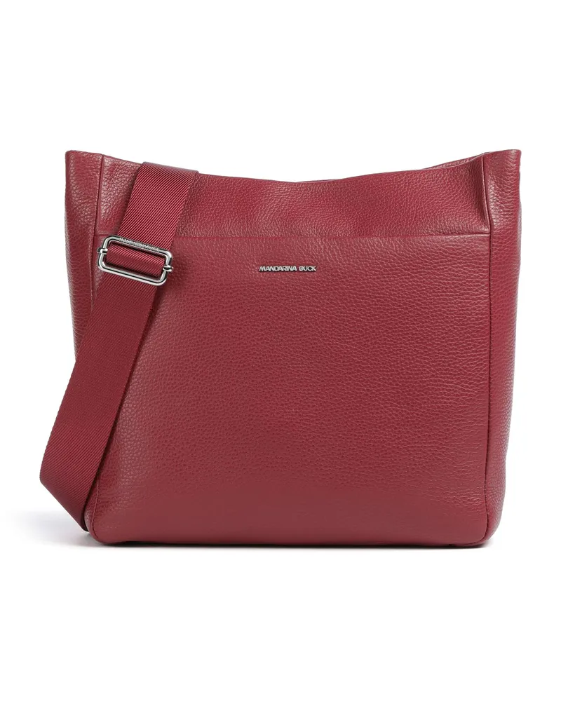 Mandarina Duck Schultertasche Mellow Leather in rot Rot