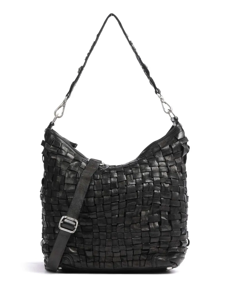 Campomaggi Schultertasche in schwarz Schwarz