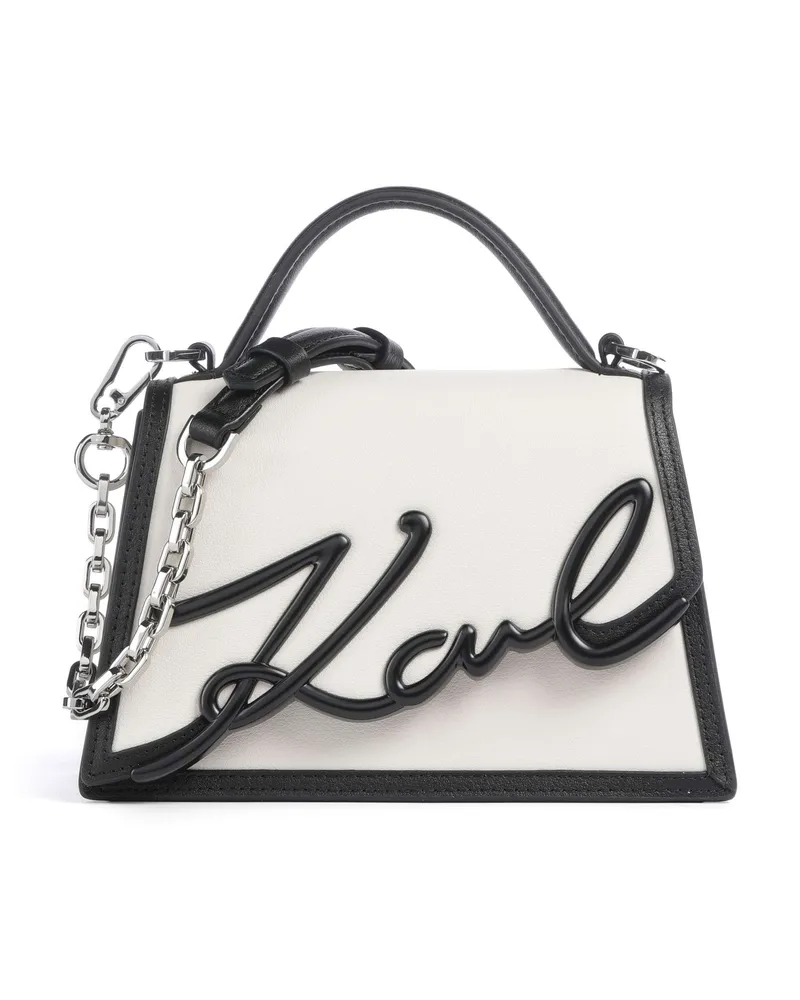 Karl Lagerfeld Handtasche K/Signature 2.0 in weiß Weiß