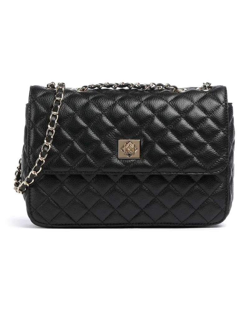 Kazar Schultertasche Vidia in schwarz Schwarz
