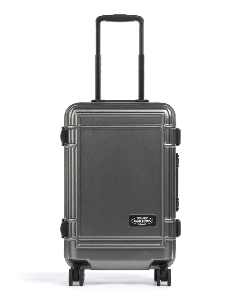 Eastpak 4-Rollen Trolley ResistR Case in silber Silber