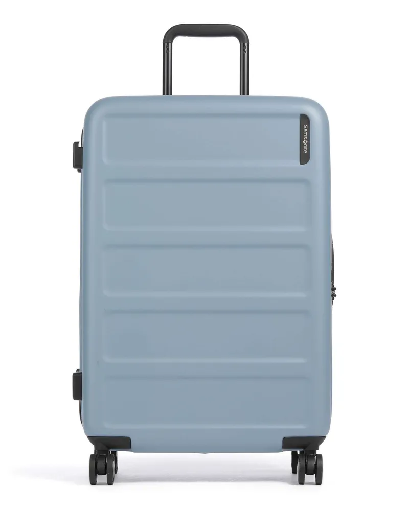 Samsonite 4-Rollen Trolley Quadrix in blau Blau
