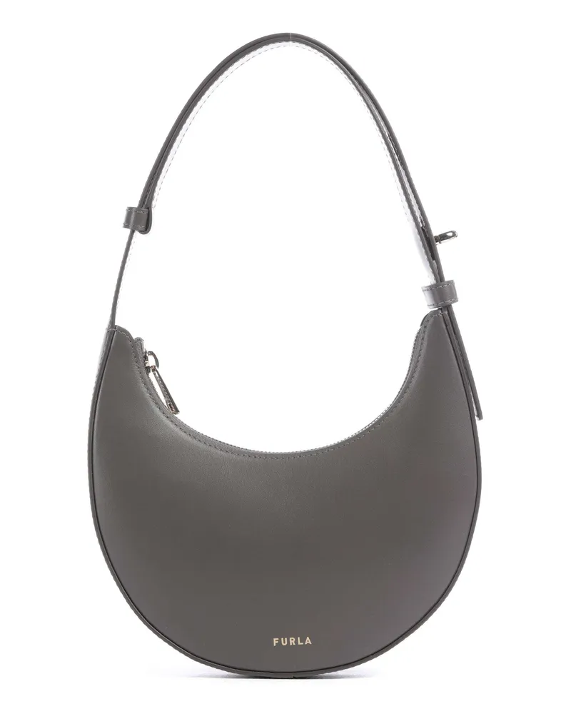 Furla Schultertasche Delizia Mini in grau Grau