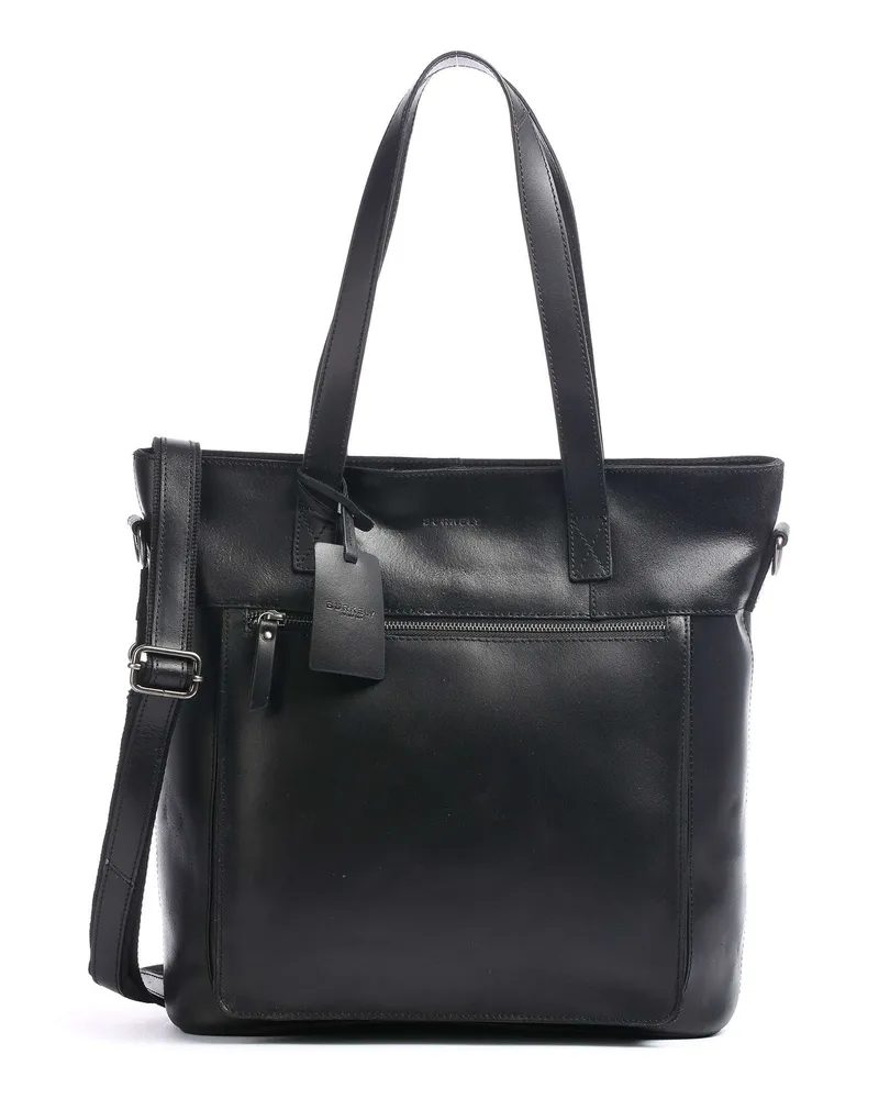 Burkely Shopper Vintage Jade in schwarz Schwarz