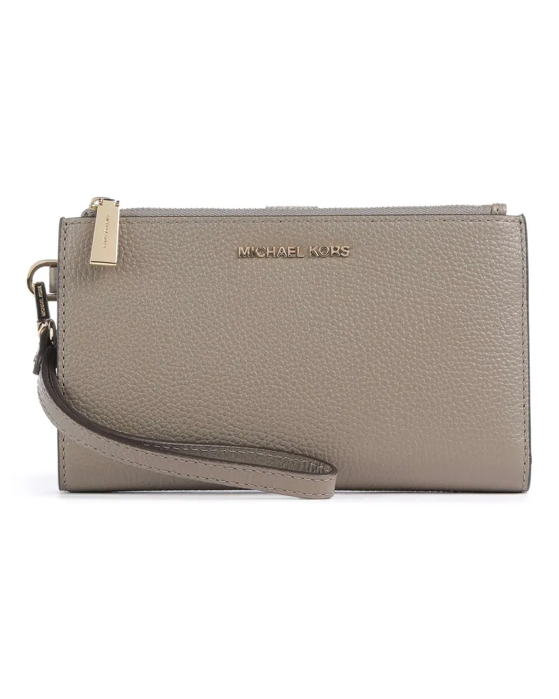 Michael Kors Geldbörse Jet Set in grau Grau