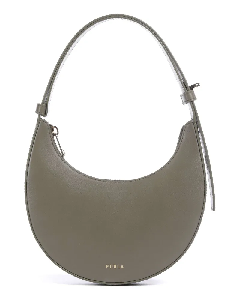 Furla Schultertasche Delizia Mini in oliv Oliv