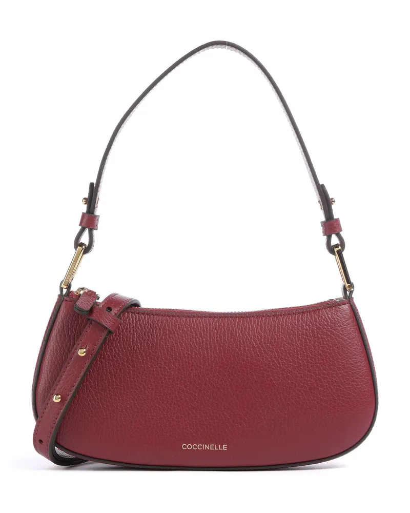 Coccinelle Schultertasche Merveille in rot Rot