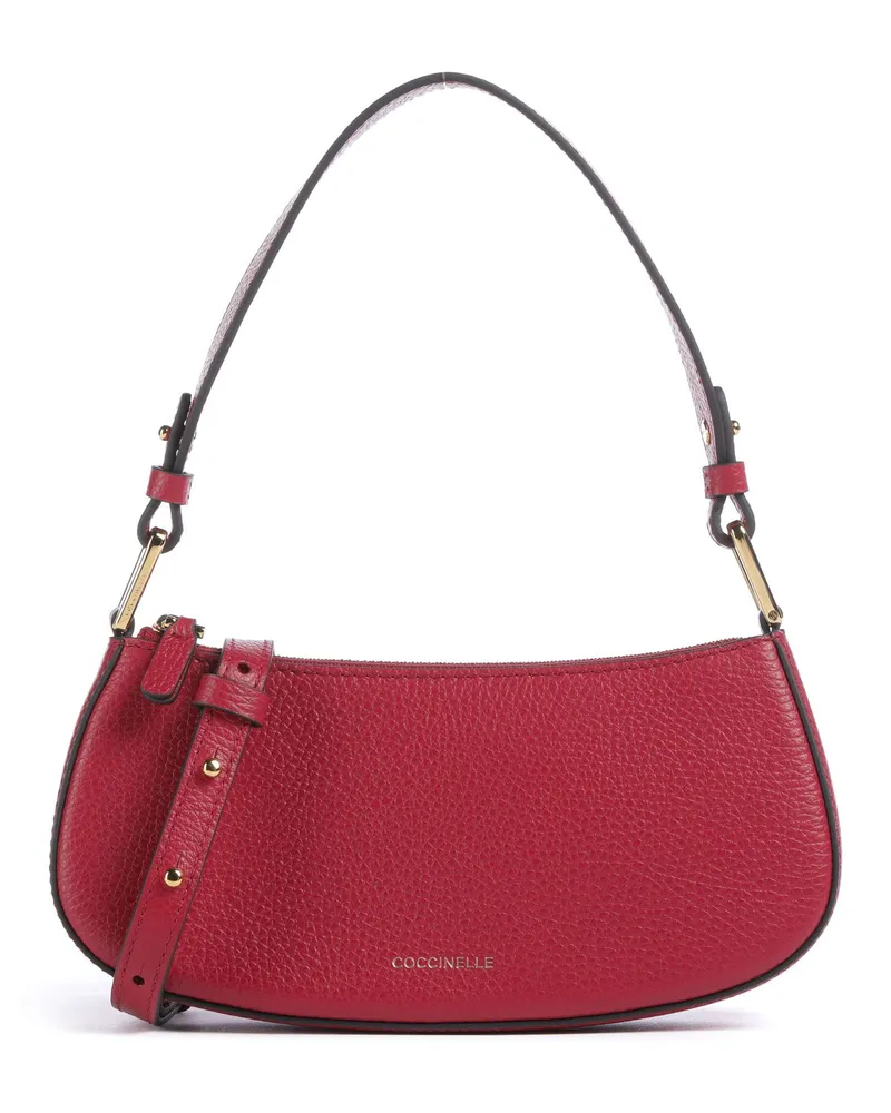 Coccinelle Schultertasche Merveille in rot Rot