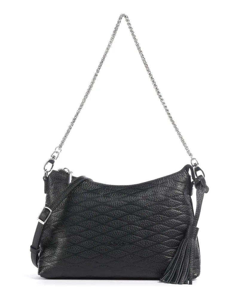 Picard Schultertasche Lille in schwarz Schwarz