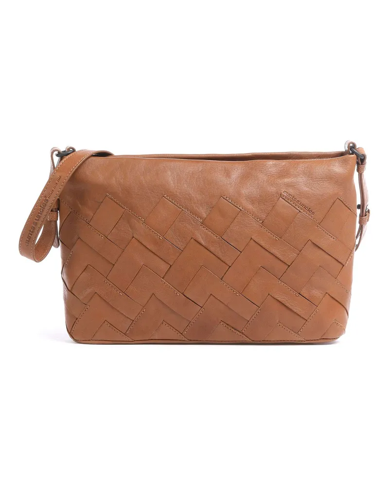 Aunts & Uncles Schultertasche Grandmas Luxury Club Mrs. Jam Grid Cake in braun Braun