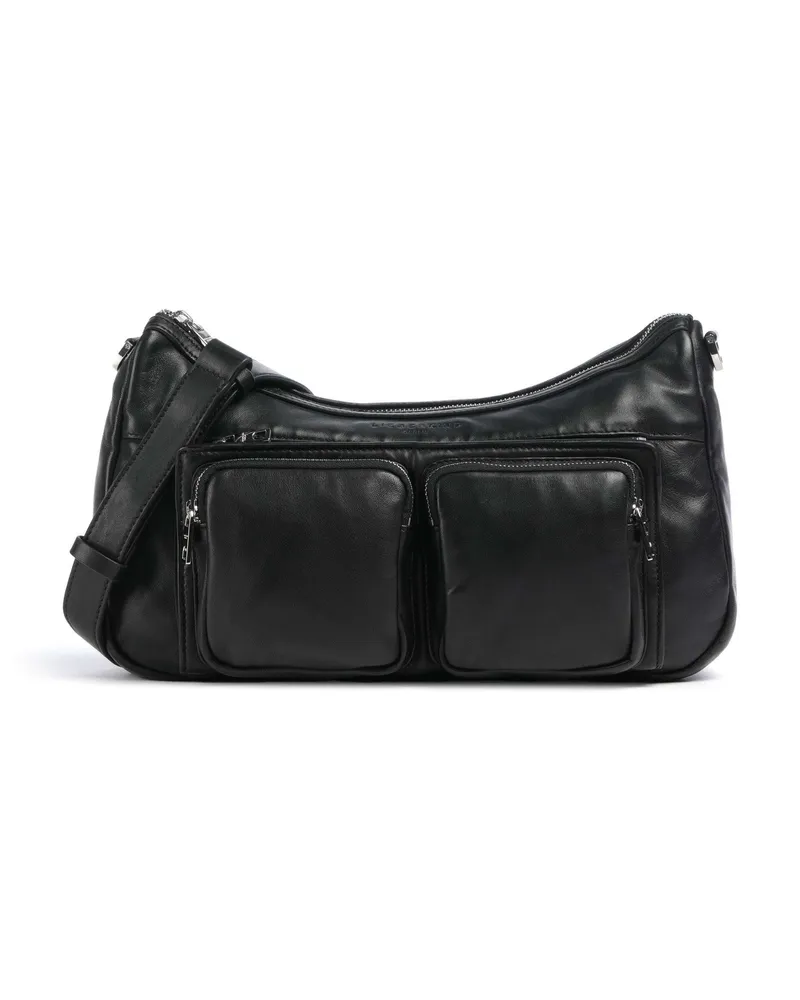 Liebeskind Schultertasche Maia Sheep Natural M in schwarz Schwarz